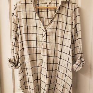 Plaid Maternity Shirts